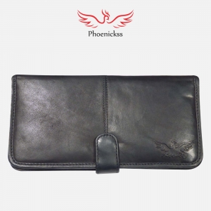 Leather Black Pocket Book