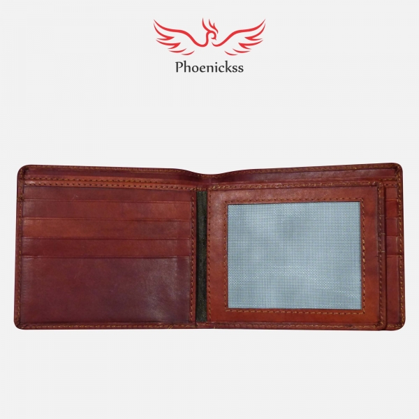 Gents Brown Leather Wallet